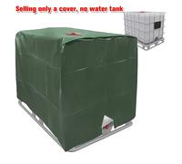 TEMU 1pc cubierta para balde IBC caliente de 1000L, cubierta para de agua exterior fábrica, cubierta para de agua 210D