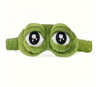 TEMU 1pc Cuddlebuddy Máscara de Sueño de Rana, Protección Cómoda para Reconfortantes y de Energía, Piel Normal, Accesorio para Dormir, Material Libre de Lanolina
