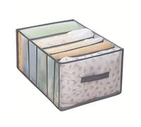TEMU 1pc de almacenamiento plegable de malla para sábanas - Organiza tu ropa fácilmente