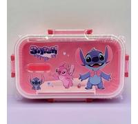 TEMU 1pc de Almuerzo Licenciada STITCH, Bento para y Oficinistas, para Microondas, Tenedor y Cuchara - Diseños Variados