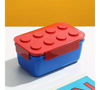 TEMU 1pc de Almuerzo para Adultos, 1300ml Recipiente Hermético Microondable con Cubiertos, Bento Box de Gran Capacidad de 3 Compartimentos, Ideal para