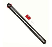 TEMU 1pc de Carpintería de 300mm/", de Dibujo Circular, Regla de Medición, Herramienta de Precisión para en Madera, Herramienta de Dibujo Industrial