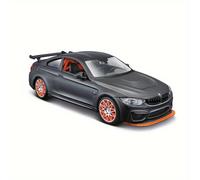 TEMU 1pc de coche deportivo BMW M4 GTS Maisto 1:24 a de aleación de zinc fundido - Juguete de vehículo coleccionable de empuje manual, no requiere batería,