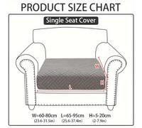 TEMU 1pc de Cojín para Sofá TIANXINBAOBEI para Todas con Banda Elástica - Ajuste para Sofás de 1/2/3/4 Plazas, Tela de Jacquard con de Mimbre, de Cojín y Lavable a Máquina para Cama, Oficina y