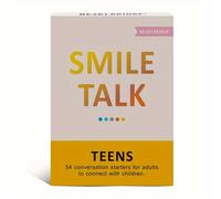 TEMU 1pc de Juvenil Smile Talk - 55 Iniciadores de Conversación para Conexiones Significativas, Familiar , Regalo Ideal para Adolescentes | Edición Puente Fuerte
