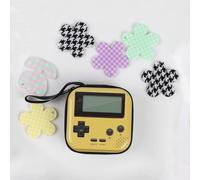 TEMU 1pc de lata con de cámara creativa y , de metal con cremallera vintage, mini de metal para llaves, bolsa de almacenamiento de monedas, soporte para auriculares