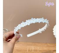 TEMU 1pc de Margaritas Night para Niñas - Aro Antideslizante con Colores Pastel y Vibrantes, Accesorio Duradero para Cabello de -Verano, Banda para Todo el Año