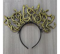 TEMU 1pc de Medusa con Serpientes para Mujeres, Accesorio de Mitología Griega para Disfraces de Halloween, , Baile o Actuación