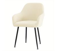 TEMU 1pc de Silla Elástica con Reposabrazos, Diseño Ajuste Estirable, Lavable en Máquina, 8% Spandex y 92% Poliéster, Protector para Sillas de Comedor