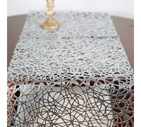 TEMU 1pc, Duradero y Reutilizable Corredor de Mesa de Inyección de Lana para Bodas, Eventos y Decoración del Hogar - Perfecto para Arreglos Florales y de Velas