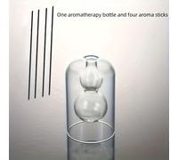 TEMU 1pc Elegante Difusor de Vidrio - Decorativo para del Hogar, del Aire y Mejora del - Regalo Ideal (Navidad/San Valentín/Pascua/Acción de Gracias)