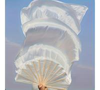 TEMU 1pc Elegante para del Vientre, de Baile, para Baile de Tap - Diseño , Tela de Cinta Flotante, para Fiestas, Culturales