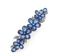 TEMU 1pc Elegante Pasador para el Cabello con Flor de Diamante de | Clip de de Metal Estilo Bohemio para Media , Accesorio para el Cabello Versátil y Chic para de San Valentín