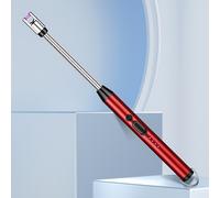 TEMU 1pc Encendedor Sin Llama a Prueba de Viento, Cargador Inteligente con para Velas Aromáticas, Estufa de Gas y BBQ - Ideal para Navidad, Camping y Celebraciones del Año