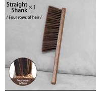 TEMU 1pc Escoba de para Limpieza - Cepillo de Cerdas Suaves para Eliminar Polvo en Coches/Camas/Sofás//Jardines/Muebles/Ropa, Mango de Madera