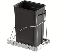 TEMU 1pc Estante Extraíble para de Basura Gabinete, Requiere 13" Ancho X 18" Profundidad, Kit para Colocar de Basura Debajo del Fregadero, Repisa Deslizante ( No Incluido)