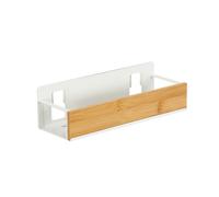 TEMU 1pc Estante para Refrigerador de Metal y Resistencia - Montaje sin Taladro o Tornillos, Estante Abierto Ahorrador de para Especias, Botellas, Despensa - Organizador Lateral para Cocina, Baño