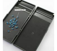 TEMU 1pc Estuche de Almacenamiento para Anzuelos y de Pesca, Capacidad para 62 Líderes