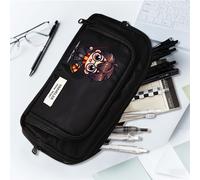 TEMU 1pc Estuche de Lápices Bros Harry Potter Kawaii - Organizador Duradero con Cremallera y Diseño de Personajes Adorables, Bolsa para Útiles Escolares o de Oficina con Múltiples Compartimentos