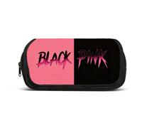 TEMU 1pc Estuche para bolígrafo con cremallera de capa, portátil y con 2D en poliéster | Ideal para papelería escolar, almacenamiento de oficina o suministros de viaje