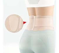 TEMU 1pc Faja Delgada para Soporte Lumbar, Cinturón de Soporte Transpirable para Trabajo, Deportes, Hogar, Faja Lumbar para Hombres y Mujeres
