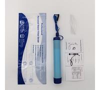 TEMU 1pc Filtro de Agua Exterior, de Filtración de Agua con Pajilla para Uso Personal, Purificador de Agua de Emergencia para Senderismo y Montañismo