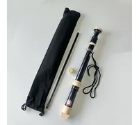 TEMU 1pc Flauta Piccolo de 8 Agujeros Ajustable de Calidad para Principiantes con Kit de Limpieza, Reposapulgar y Bolsa de Tela