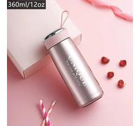 TEMU 1pc Frasco de vacío Aislamiento Botella de vacío Botella de viaje pequeña 304 Acero inoxidable Damas Botella de agua Taza