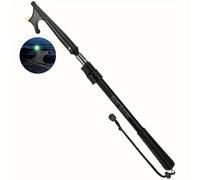 TEMU 1pc Gancho Telescópico para Barco - Flotante, Duradero, Resistente al Óxido con Cuenta Luminosa, Palo de Empuje para Accesorios de