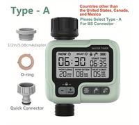 TEMU 1pc HCT-322 Temporizador de agua automático Máquina de riego digital inteligente Temporizador de rociadores Uso en exteriores para ahorrar agua y