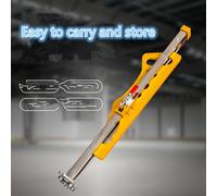 TEMU 1pc Herramienta de Corte para Paneles de Yeso - Hoja Sin Polvo, Posicionador Rápido en un para Rectos, Renovación Fácil del Hogar, Regalo Ideal para Fiestas (2pcs)