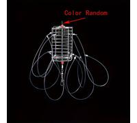 TEMU 1pc Herramienta de de reutilizable de acero inoxidable - Jaula de para pez , anguila, , langosta, pez pequeño, y de río - Equipo y suministros de pesca