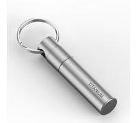 TEMU 1pc Herramienta de expulsión de tarjeta SIM de aleación de titanio, anillo de llave multifuncional de restablecimiento electrónico, regalo unisex, estilo deportivo