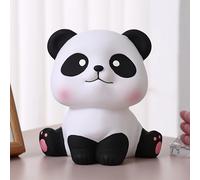 TEMU 1pc Hucha de Panda Cerdo Grande Nueva Hucha de Dibujos Animados Creativa No Tiene de Caerse Monedas Hucha Es un Regalo a Prueba de Caídas