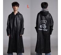 TEMU 1pc Impermeable Largo para Adultos con Capucha, Chaqueta de Lluvia Elegante para Mujer y Hombre, Ideal para Actividades al Aire Libre como Pesca, Diseño para Motocicleta y Bicicleta