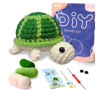 TEMU 1pc, Kit de Crochet , Kit DIY para Adultos, Kits de Animales de Crochet con Agujas Incluidas, Paquete Completo de Materiales y Video Tutorial (Color de Accesorios Aleatorio)