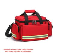 TEMU 1pc Kit de Emergencia Multifuncional de Gran Capacidad | Con Múltiples Bolsillos, Suministros de Emergencia para Exteriores Botiquín de Primeros Auxilios, Tela Oxford, Solo Bolsa Vacía