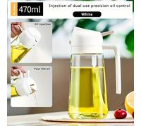TEMU 1pc KitchenCraft Botella de plástico con pico vertedor, dispensador de vidrio a prueba de fugas para cocinar, uso doméstico, salsa, , condimentos - Material sin BPS