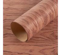 TEMU 1pc Lámina Grande de Madera de Natural - 23.62×98.43In (60×250Cm) - Madera , Sin Junta, Respaldo de Papel - para Renovación de Muebles, Paneles de Pared, Estilo Chino & Decoración Vintage