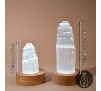 TEMU 1pc Lámpara de de Grande - Varita de Especimen Mineral Natural, Elegante Decoración para el Hogar para Luz Nocturna, Regalo para Navidad y Halloween, Fabricación de Joyas, Regalos de Cristal