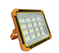 TEMU 1pc - Lámpara LED Portátil con Energía Solar, Luz de Emergencia, Farol para Camping - Batería Recargable 2400mAh, 5 de Iluminación, Adecuada para de Luz, de Autos, Sitios de Construcción y Pesca