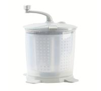 TEMU 1pc Lavadora Manual Portátil para Residencias Universitarias - Fácil de Usar, Diseño de Capa con Compartimentos Desmontables para Ropa Interior y Calcetines, Base de Pedal Resistente