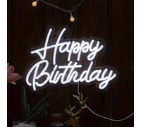 TEMU 1pc Letra Letrero de Neón, LED Plástico Letra , Para de , Decoración de Pared de Habitación