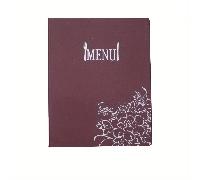 TEMU 1pc Libro de Menú de Lujo en Cuero Sintético, Páginas Interiores A4, con Encuadernación de Tornillos Metálicos y Páginas Extraíbles, para Restaurantes, Cafés, Bares, Hoteles