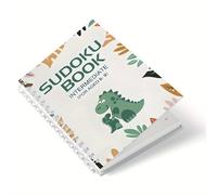 TEMU 1pc Libro de Sudoku para edades de 6 a 9 años, Rompecabezas de nivel intermedio, Idioma inglés, ZHIDIAN INTERNATIONAL (USA) LLC, Edición 2024