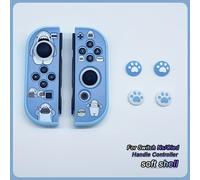 TEMU 1pc Lindo Cubierta de TPU de Tiburón Cartoon para Nintendo Switch Joy-Con, de concha de controlador con de de patas, concha de agarre duradera para accesorios de consola de juegos