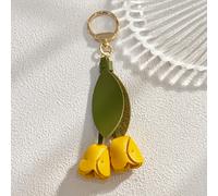 TEMU 1pc Llavero para Mujer, Llavero y Divertido de Cuero PU con Colgante de Colorido, Ideal para Uso Diario con Bolsos y Ropa