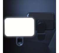 TEMU 1pc Luz de Relleno Portátil Mini con Clip para Computadora - Luz LED para Fotografía de Teléfonos Móviles - y Ángulo Ajustables para Selfies y Videos Perfectos