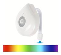 TEMU 1pc Luz Nocturna para Inodoro con Sensor de Movimiento, con LED que Entre Colores para la Taza del Inodoro . Las Baterías No Están Incluidas