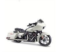 TEMU 1pc Maisto 2018 CVO Road Glide , 1:18 Especial Aleación de Metal Diecast Deporte Motocicleta de juguete, Operación manual, Material de plástico, Regalo coleccionable